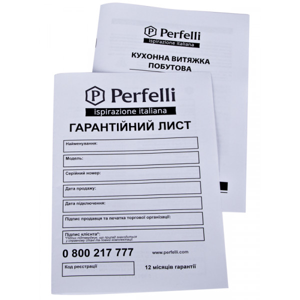 Фото - Вытяжка встраиваемая Perfelli BI 8522 A 1000 I LED