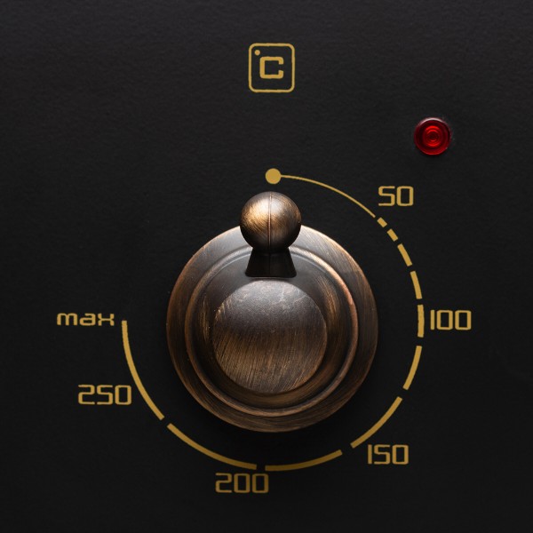 Фото - Духовой шкаф Perfelli BOE 6610 BL RETRO