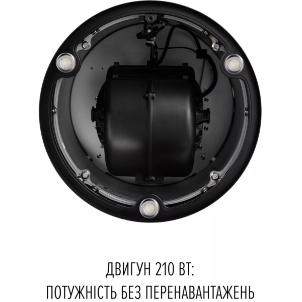 Фото - Вытяжка декоративная Perfelli CENTRO 35PEB NERO