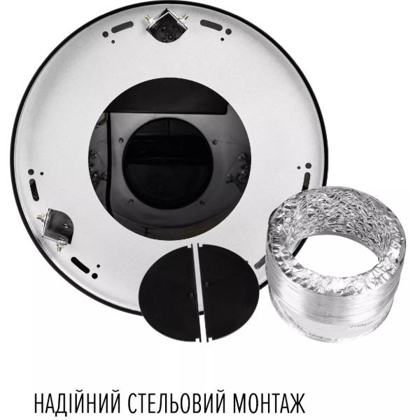 Фото - Вытяжка декоративная Perfelli CENTRO 35PEB NERO