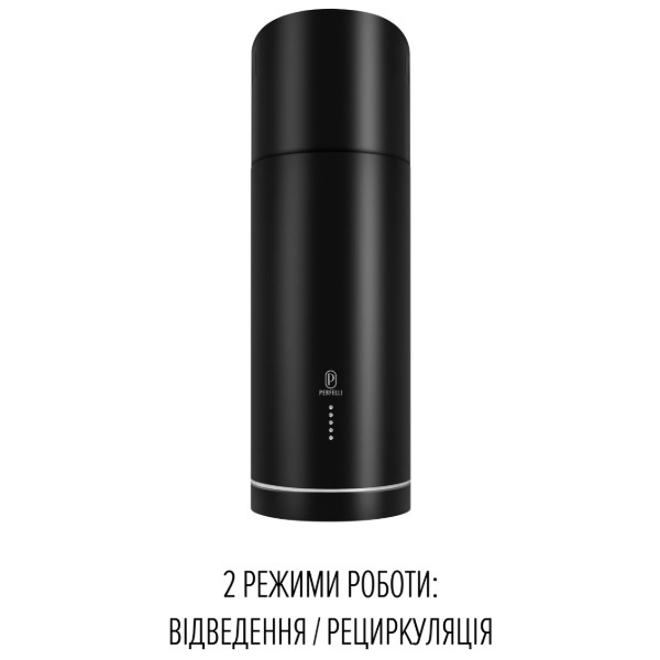 Фото - Вытяжка декоративная Perfelli CENTRO 35PEB NERO
