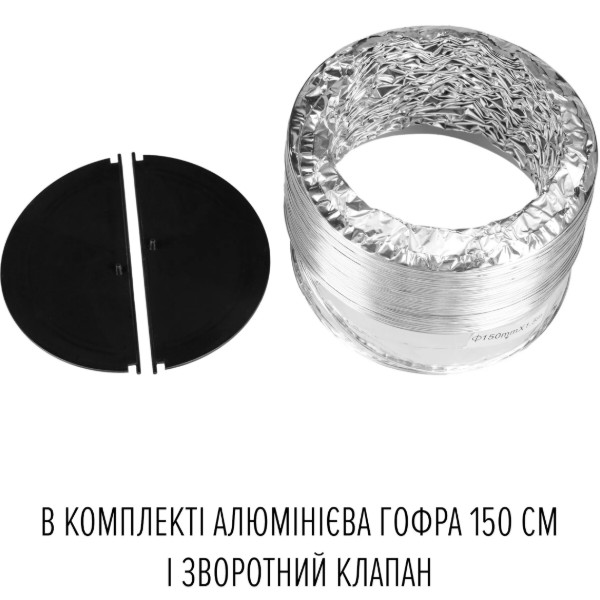 Фото - Вытяжка декоративная Perfelli CENTRO 35PEB NERO