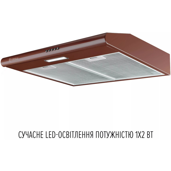 Фото - Вытяжка традиционная Perfelli CLIO 6 DM MARRONE