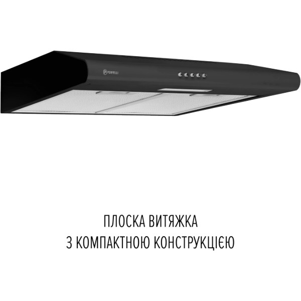 Фото - Витяжка традиційна Perfelli CLIO 6 DM NERO