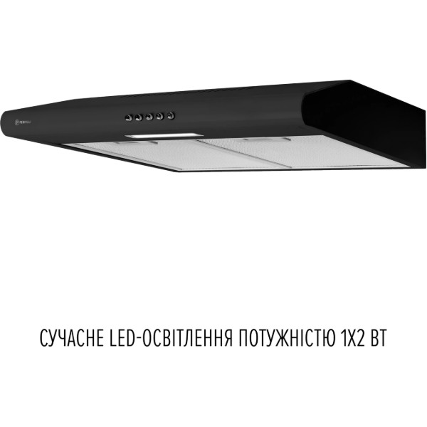 Фото - Витяжка традиційна Perfelli CLIO 6 DM NERO