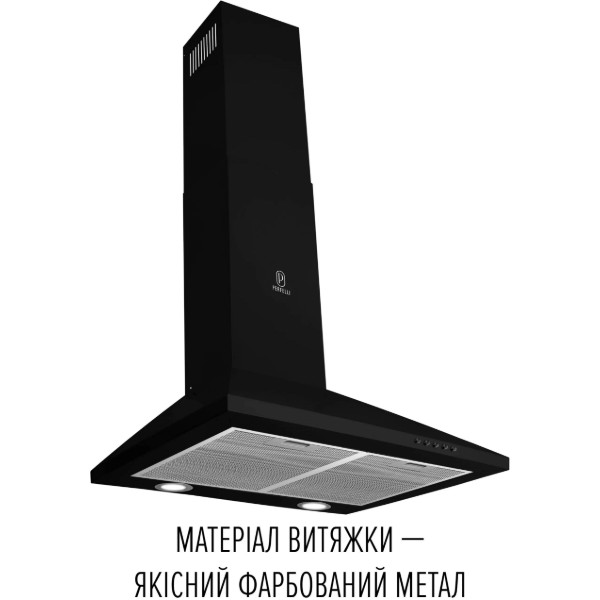 Фото - Витяжка декоративна Perfelli COSTA 5HM NERO