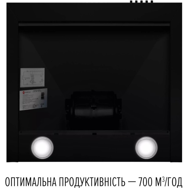 Фото - Витяжка декоративна Perfelli COSTA 5HM NERO