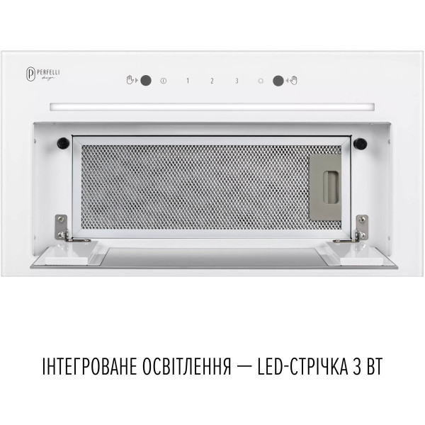 Фото - Вытяжка встраиваемая Perfelli DESIGN FILINI 5 BIANCO