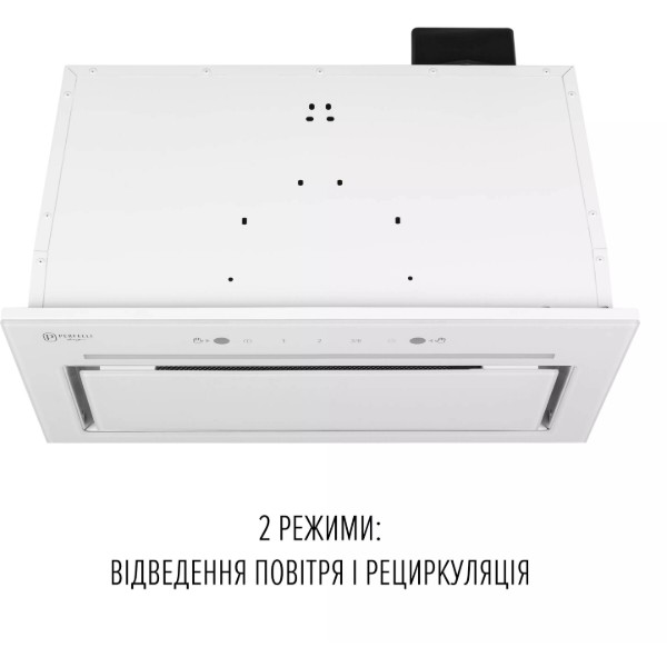 Фото - Вытяжка встраиваемая Perfelli DESIGN FILINI 5 BIANCO SILENZIO