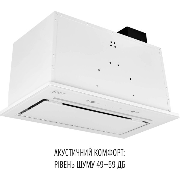 Фото - Вытяжка встраиваемая Perfelli DESIGN FILINI 5 BIANCO SILENZIO