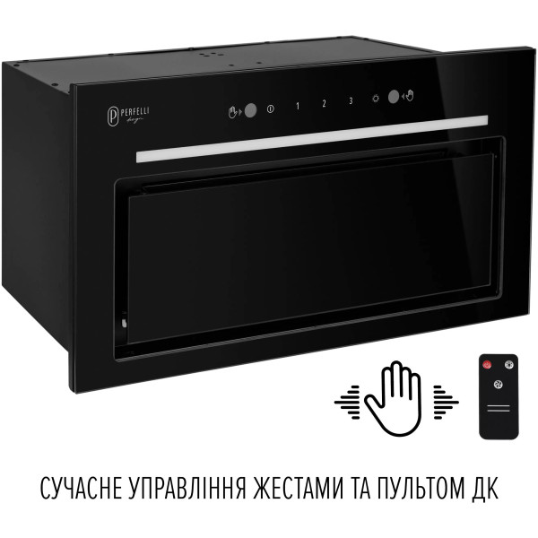 Фото - Вытяжка встраиваемая Perfelli DESIGN FILINI 5 NERO