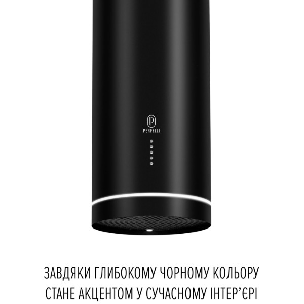 Фото - Витяжка декоративна Perfelli FLOW 35PEB NERO