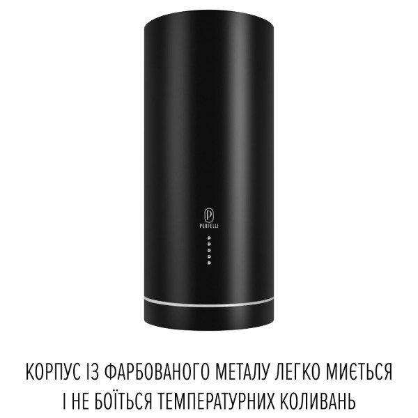 Фото - Витяжка декоративна Perfelli FLOW 35PEB NERO
