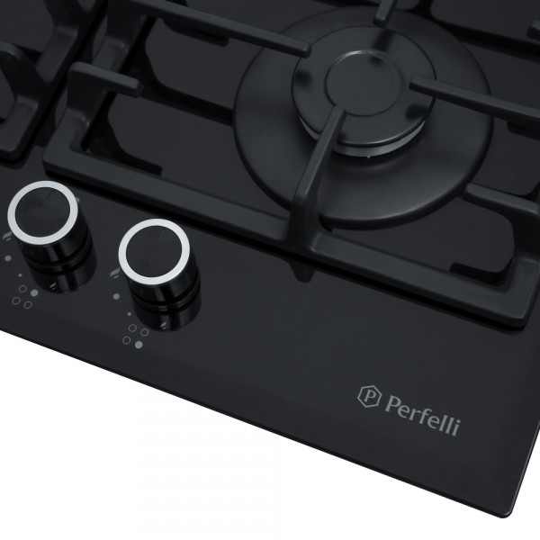 Фото - Варочная панель газовая Perfelli HGG 61023 BL