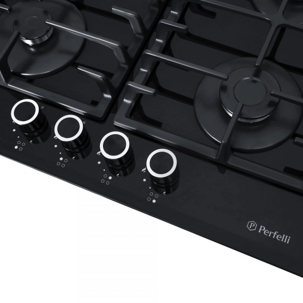 Фото - Варочная панель газовая Perfelli HGG 61023 BL