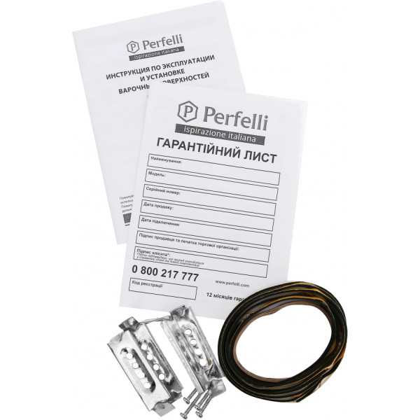 Фото - Варочная панель газовая Perfelli HGG 61043 BL