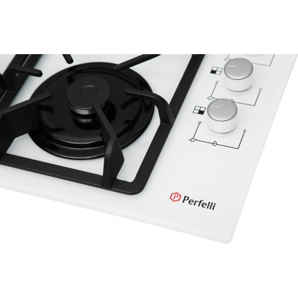 Фото - Варильна панель газова Perfelli HGG 61124 WH