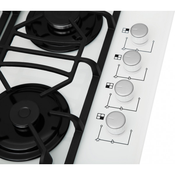 Фото - Варильна панель газова Perfelli HGG 61124 WH