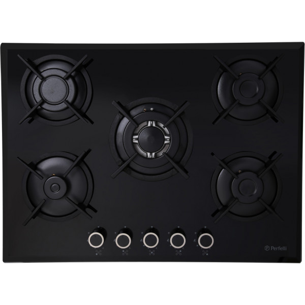 Фото - Варочная панель газовая Perfelli HGG 71643 BL