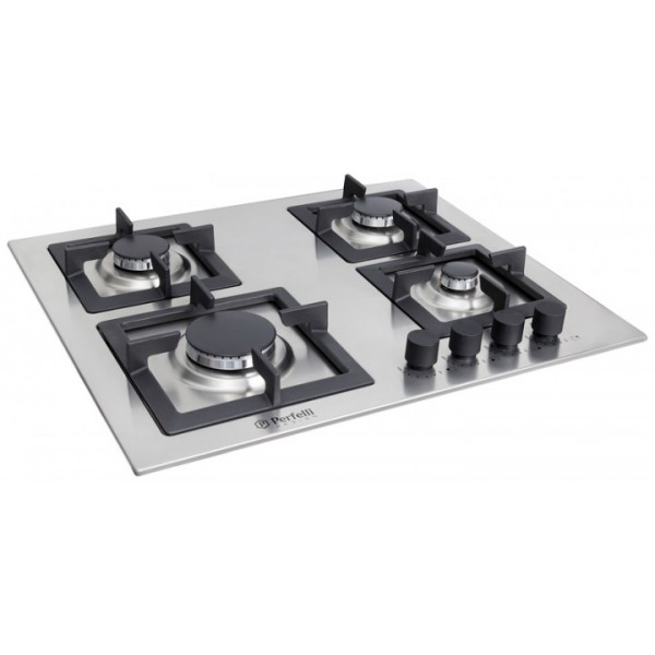 Фото - Варочная панель газовая Perfelli HGM 6430 Inox Slim Line