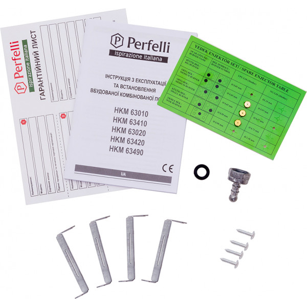 Фото - Варочная панель комбинированная Perfelli HKM 63490 WH