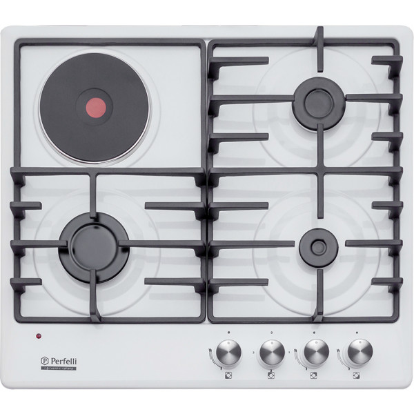 Фото - Варочная панель комбинированная Perfelli HKM 63490 WH