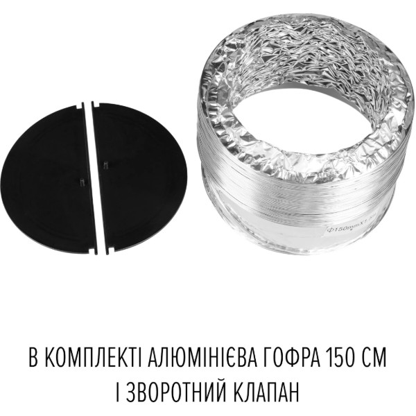 Фото - Вытяжка декоративная Perfelli DESIGN ISOLA 35 INOX SILENZIO