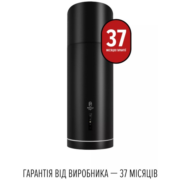 Фото - Вытяжка декоративная Perfelli DESIGN ISOLA 35 NERO SILENZIO