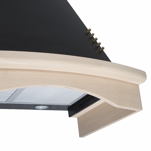 Фото - Вытяжка декоративная Perfelli K 614 Black Country LED