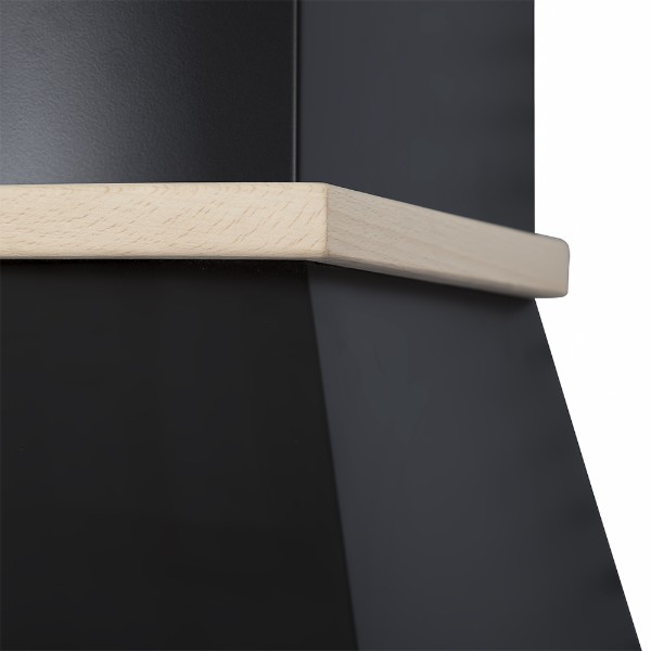 Фото - Вытяжка декоративная Perfelli K 614 Black Country LED
