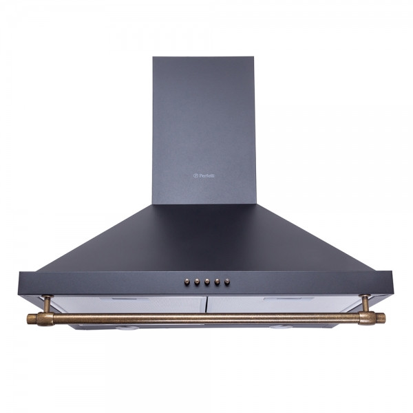 Фото - Вытяжка декоративная Perfelli K 6632 C BL RETRO 1000 LED