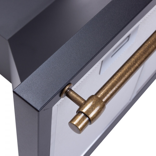 Фото - Вытяжка декоративная Perfelli K 6632 C BL RETRO 1000 LED