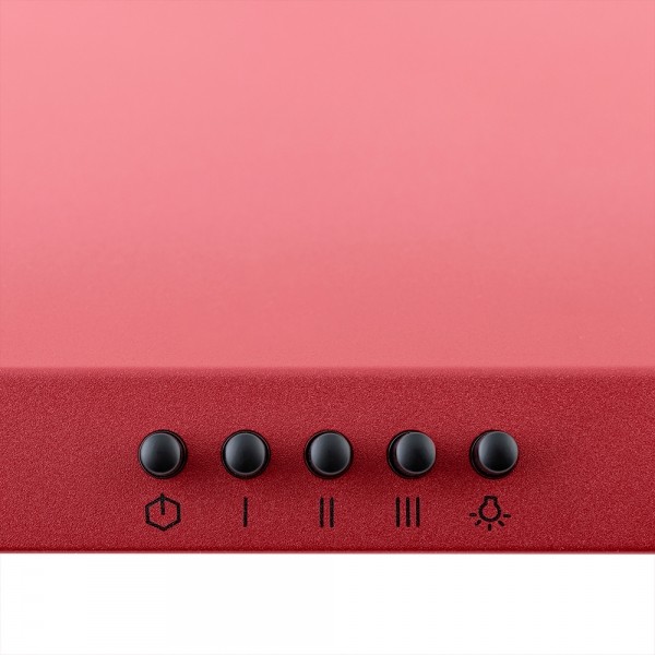 Фото - Вытяжка декоративная Perfelli K 6202 RED 700 LED