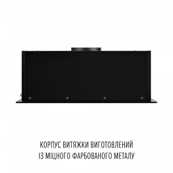 Фото - Витяжка вбудована Perfelli NUOVA 6QWRB NERO SILENZIO