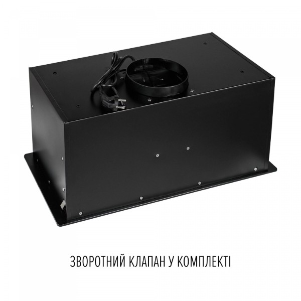 Фото - Витяжка вбудована Perfelli NUOVA 6QWRB NERO SILENZIO