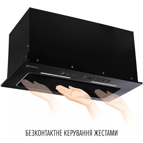 Фото - Витяжка вбудована Perfelli NUOVA 6QWRBM NERO SILENZIO