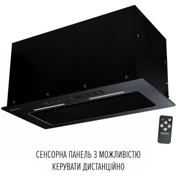 Фото - Витяжка вбудована Perfelli NUOVA 6QWRBM NERO SILENZIO