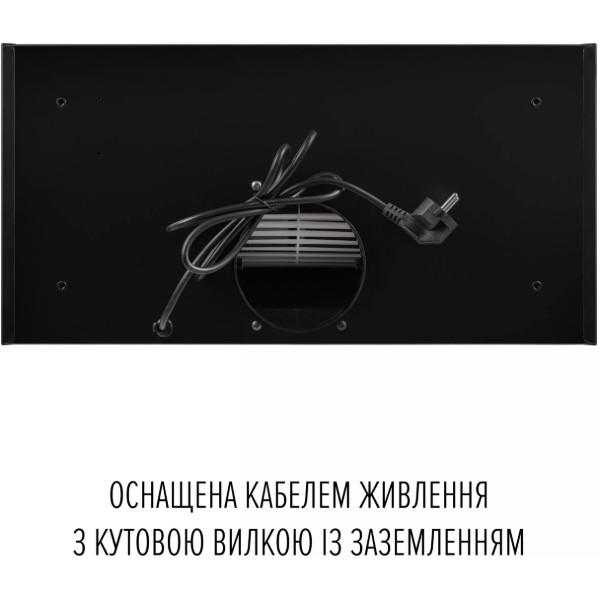 Фото - Витяжка вбудована Perfelli NUOVA 6QWRBM NERO SILENZIO