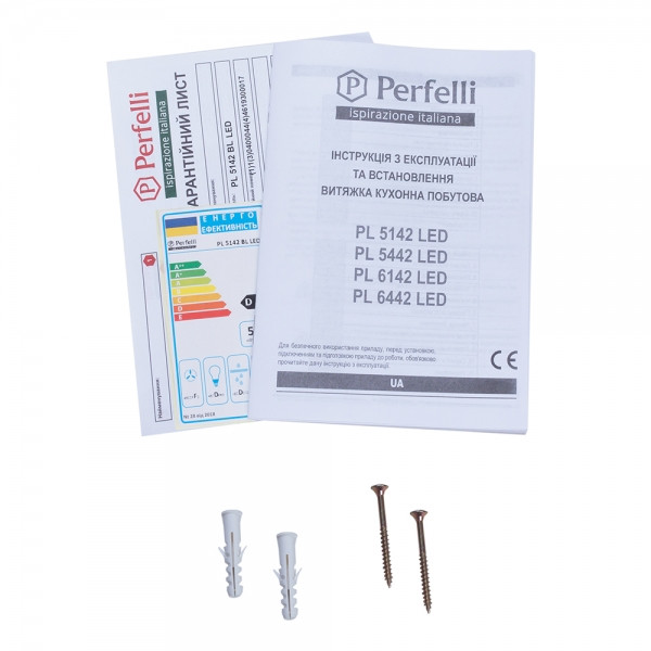 Фото - Вытяжка традиционная Perfelli PL 5142 BL LED