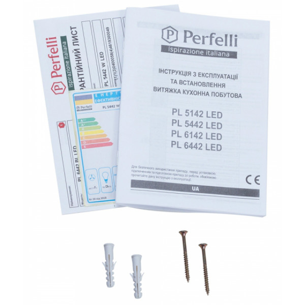 Фото - Вытяжка традиционная Perfelli PL 5442 W LED