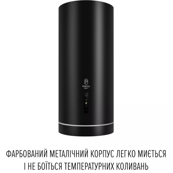 Фото - Вытяжка декоративная Perfelli DESIGN RICCO 35 NERO SILENZIO