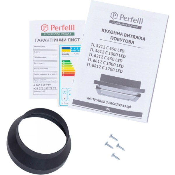 Фото - Вытяжка встраиваемая Perfelli TL 5612 C WH 1000 LED