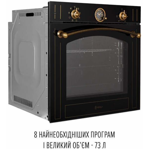 Фото - Духова шафа Perfelli VINTAGE 6A8N NERO