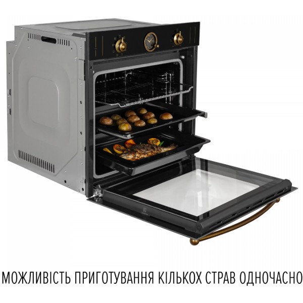 Фото - Духова шафа Perfelli VINTAGE 6A8N NERO