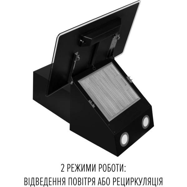 Фото - Вытяжка декоративная Perfelli VIO 6HW NERO