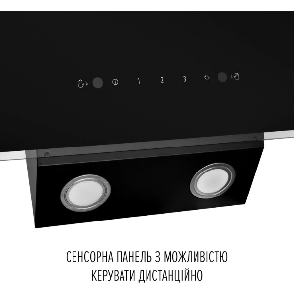 Фото - Вытяжка декоративная Perfelli VIO 6HW NERO