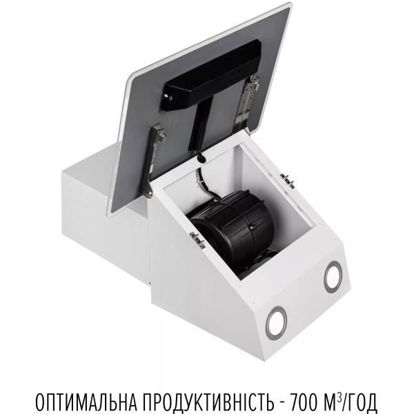 Фото - Вытяжка декоративная Perfelli VIO 5HW BIANCO