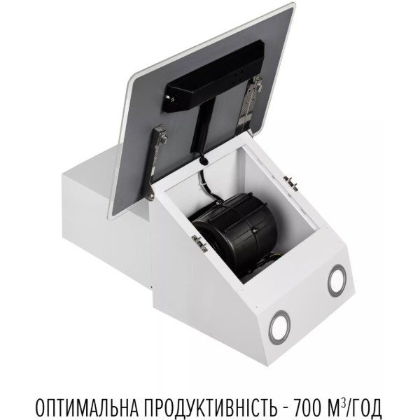 Фото - Витяжка декоративна Perfelli VIO 6HW BIANCO