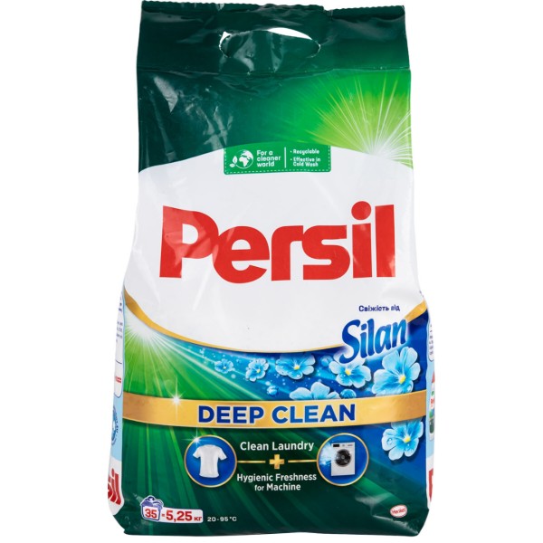 Фото - Стиральный порошок Persil авт. Свежесть от Силан 5,25 кг, 35 циклов