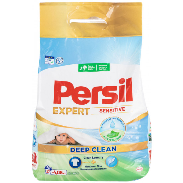 Фото - Пральний порошок Persil Автомат Сенсітів 4,05 кг 27 циклів